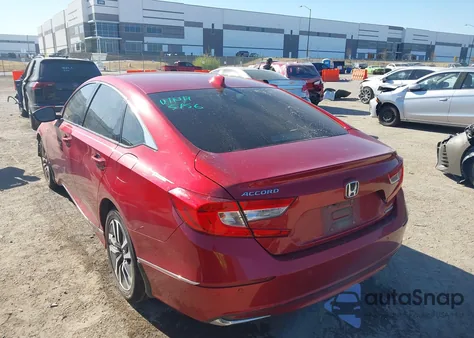 2021 Honda Accord Hybrid Ex-L из США, поврежденный, VIN 1HGCV3F59MA008179